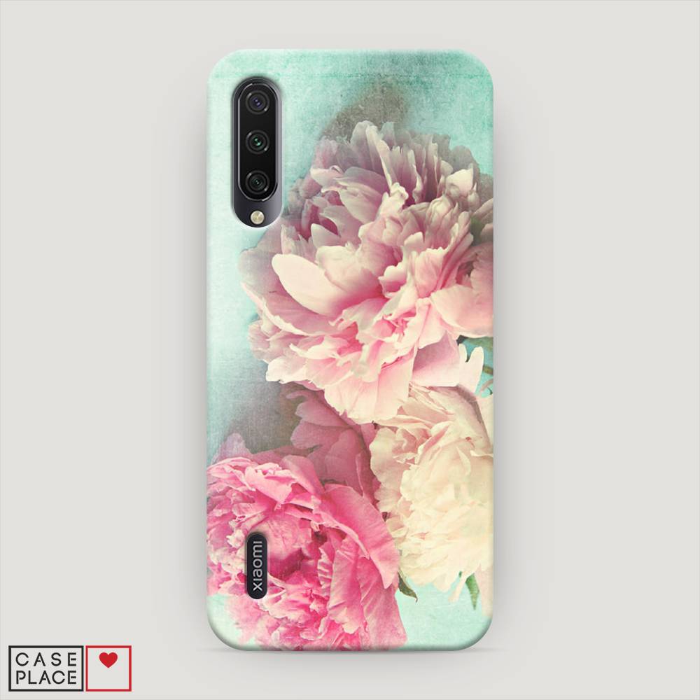 

Пластиковый чехол "Пионы new" на Xiaomi Mi A3, 36020-6