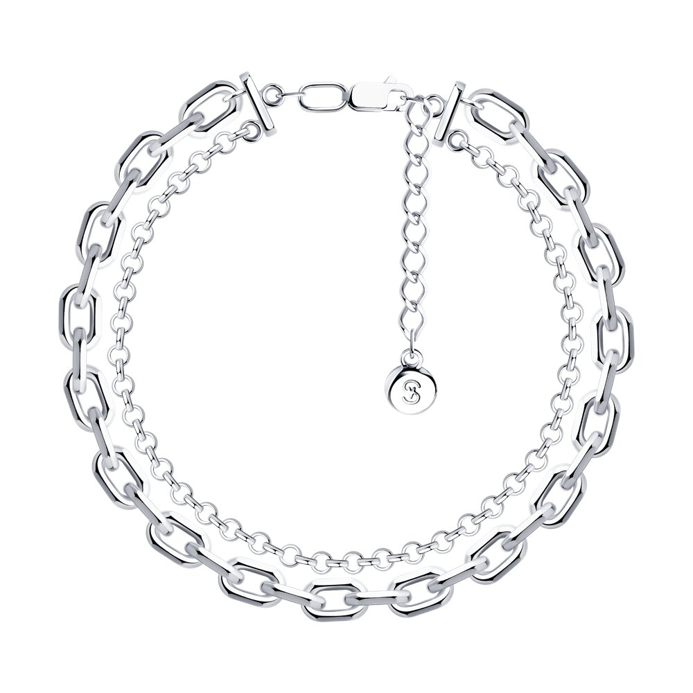 

Браслет из серебра р. 19 SOKOLOV 94050756-9, 94050756-9