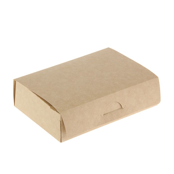 

Контейнер на вынос, крафт, 16,5 х 11,5 х 4,5 см, 0,7 л