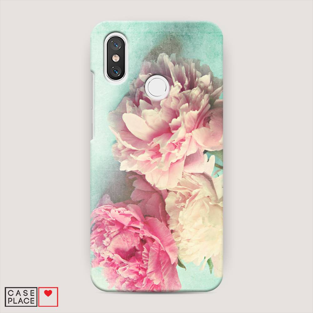 

Пластиковый чехол "Пионы new" на Xiaomi Mi 8, 33520-6