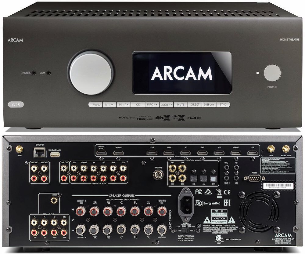 Ресивер Arcam AVR5 Silver