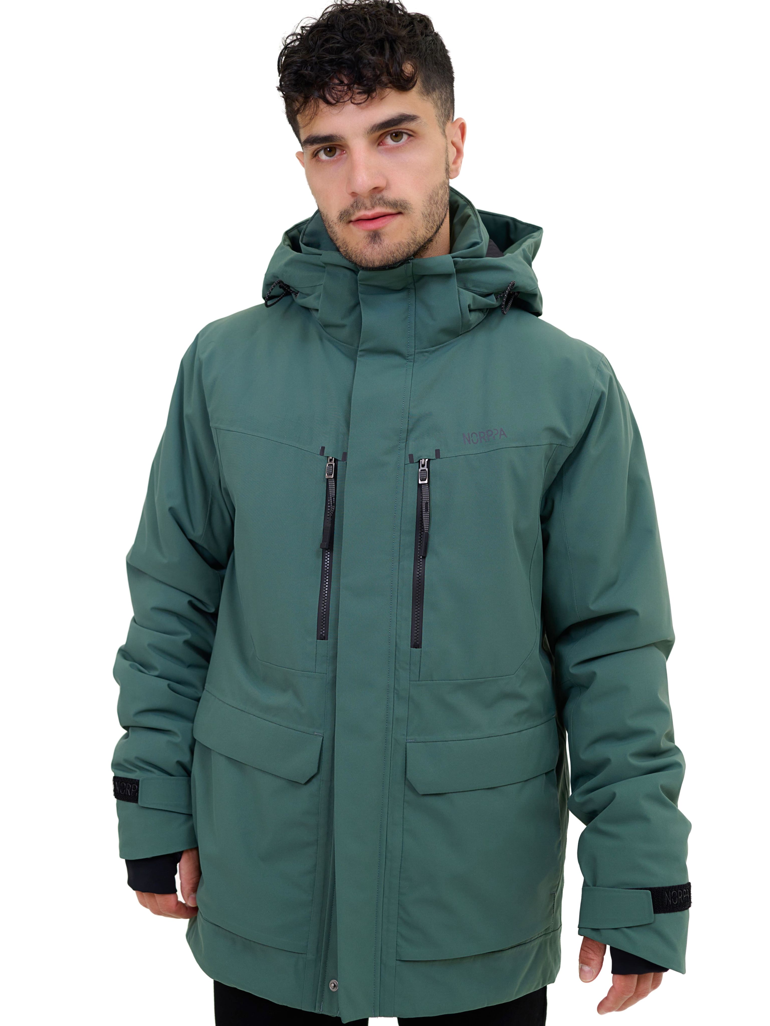 Куртка мужская NORPPA SUGAN зеленая XL