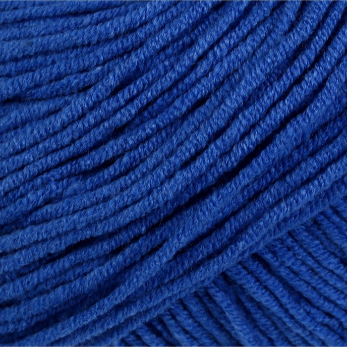 

Пряжа "Jeans" 55% хлопок, 45% акрил 160м/50гр (47 василек), Синий, Пряжа для вязания "Jeans"