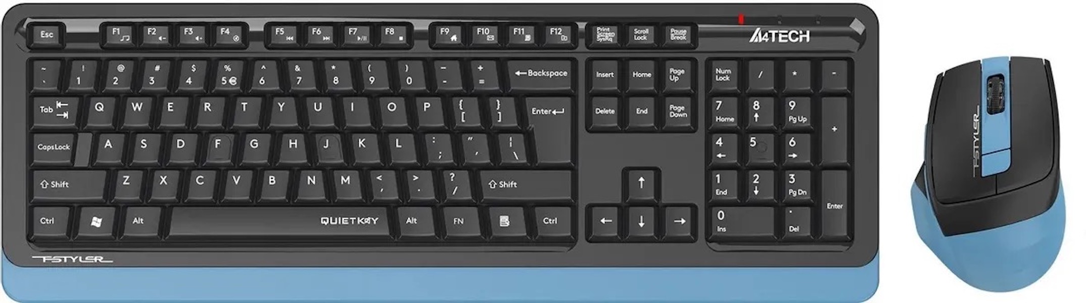 

Комплект клавиатура+мышь A4TECH Fstyler FGS1035Q, USB, беспроводной, черный fgs1035q navy, Комплект (клавиатура+мышь) A4TECH Fstyler FGS1035Q, USB, беспроводной, черный [fgs1035q navy blue]