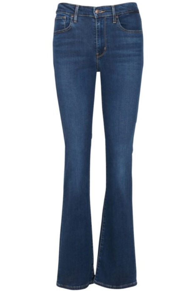 

Джинсы женские Levi's 725 High Rise Bootcut Jeans синие 42-44, 725 High Rise Bootcut Jeans
