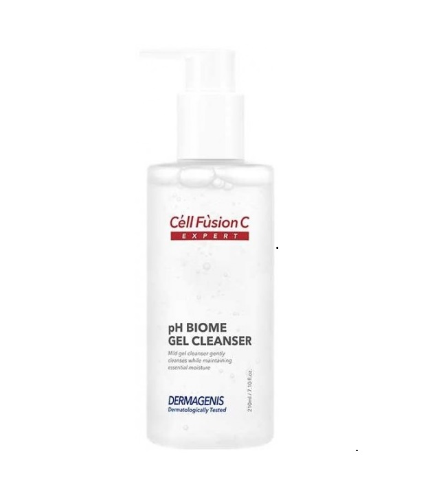 фото Гель для лица cell fusion c gel cleanser ph biome очищающий, 200 мл