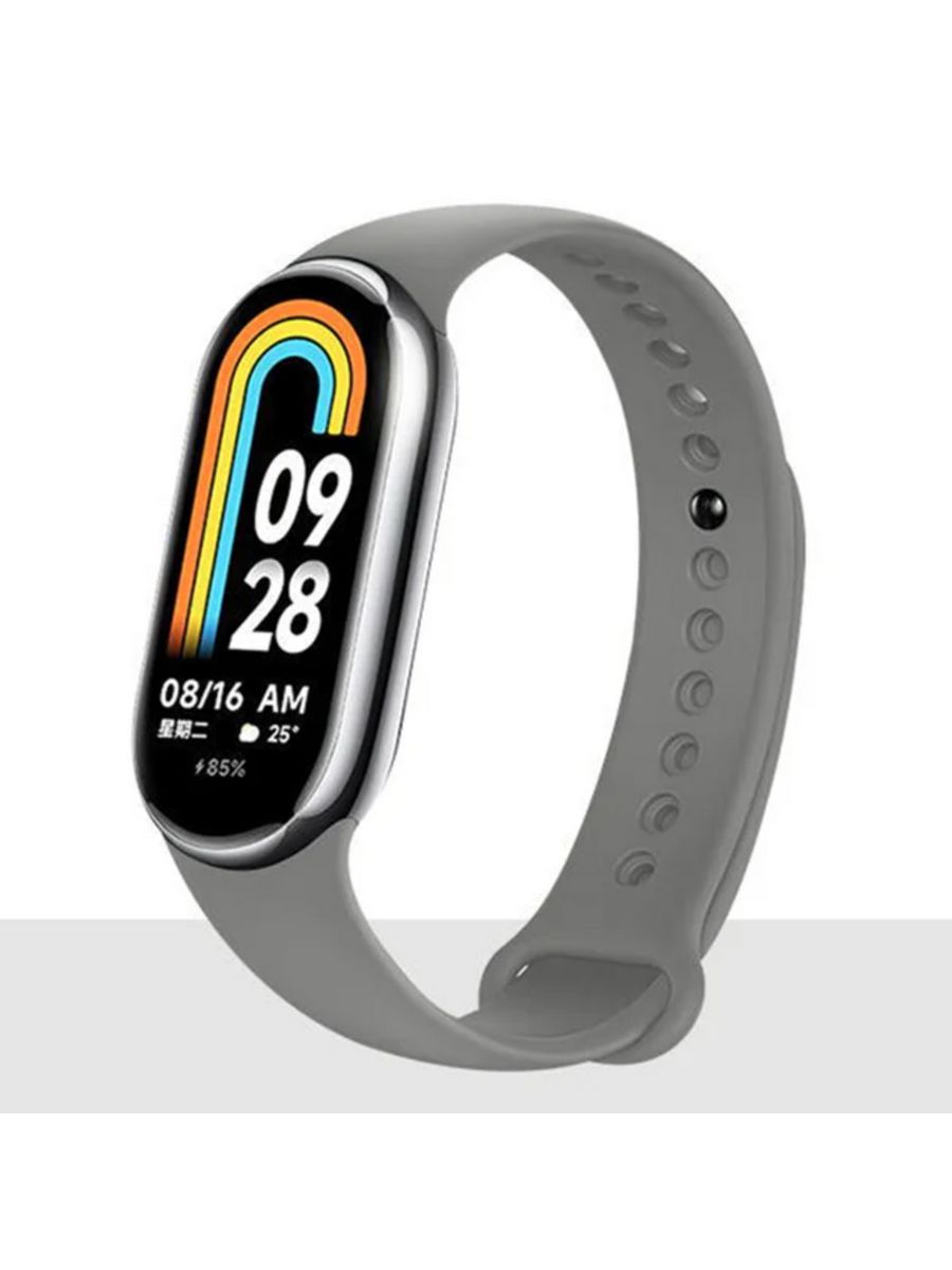 

Ремешок для смарт-часов и браслетов Mi Band 8, Серый, mi band 8