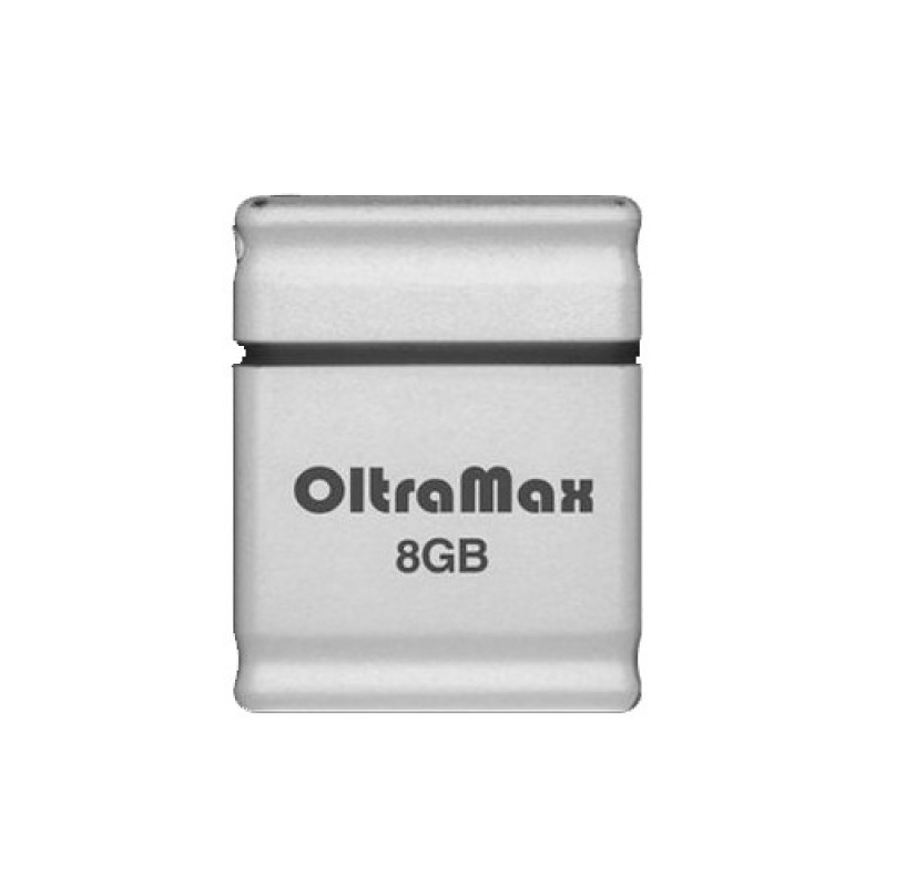 Флешка Oltramax Mini 50 white 8 ГБ Белый 1069792