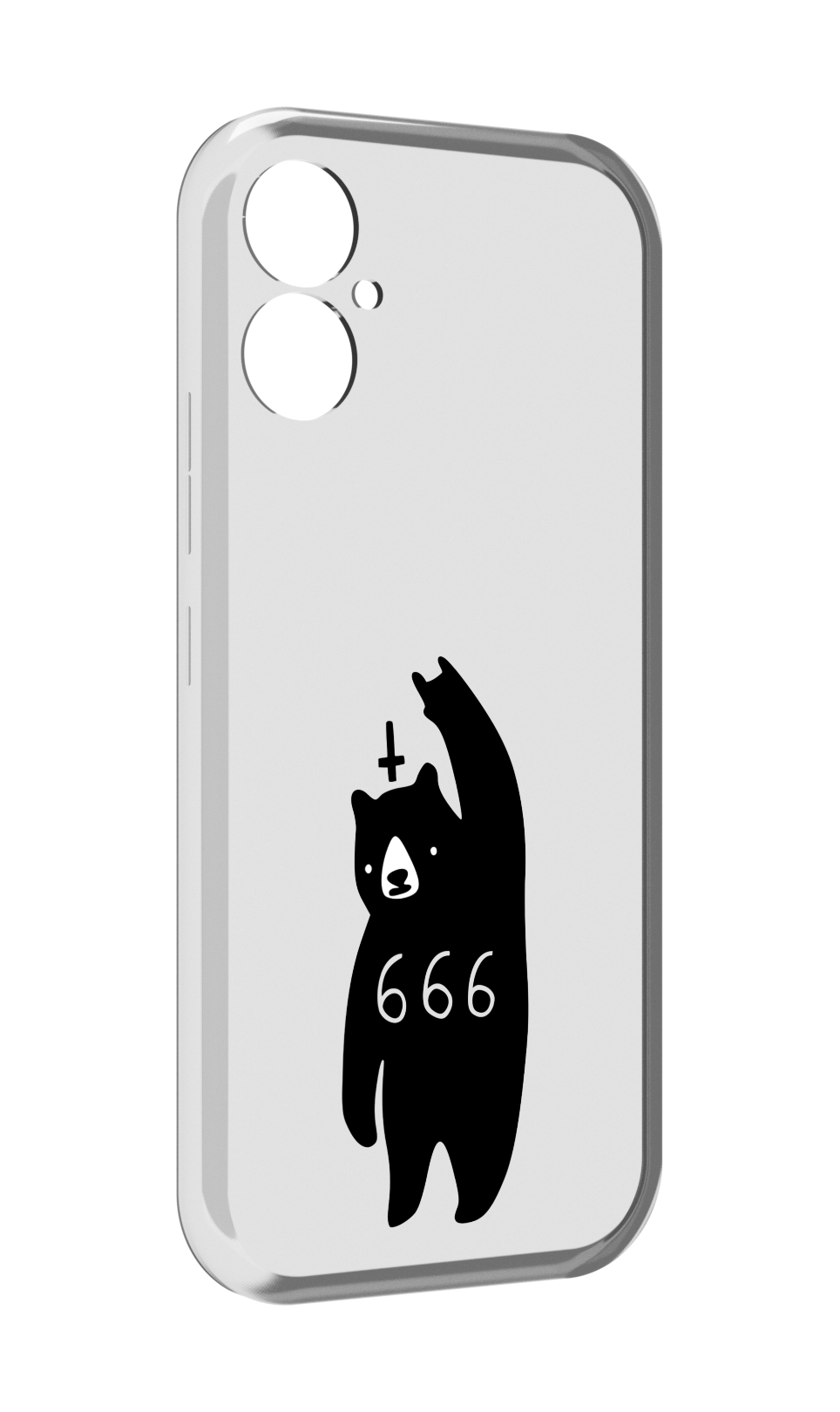 

Чехол MyPads медведь 666 для Tecno Spark 9 Pro \ Spark 9T, Прозрачный, Tocco