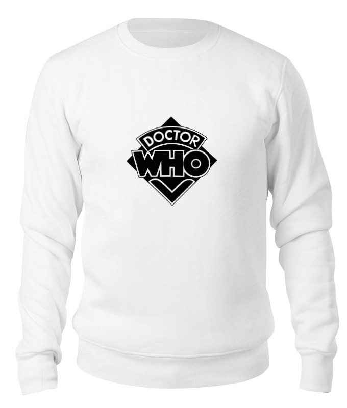 

Свитшот унисекс Printio Доктор кто (doctor who) белый S, Доктор кто (doctor who)