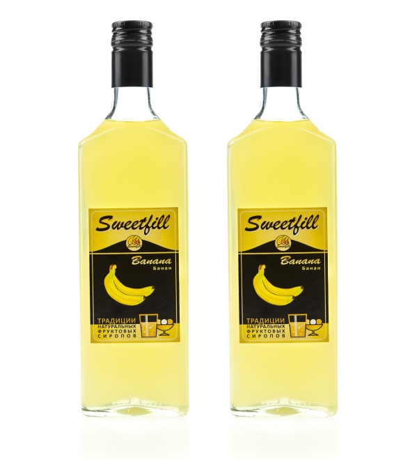 

Комплект сиропов Sweetfill Банан 2шт. по 0,5л