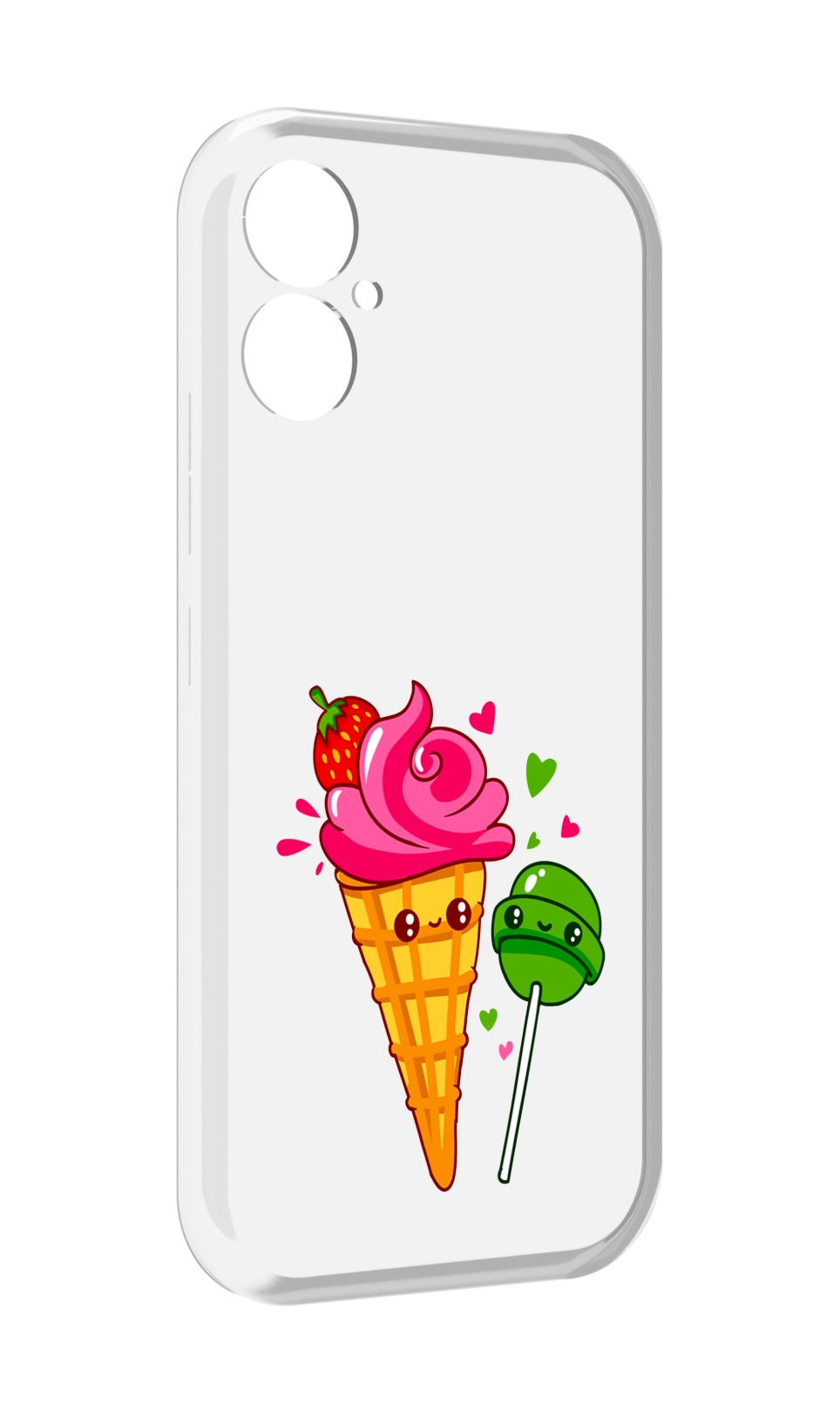 

Чехол MyPads Вкусняшки для Tecno Spark 9 Pro \ Spark 9T, Прозрачный, Tocco