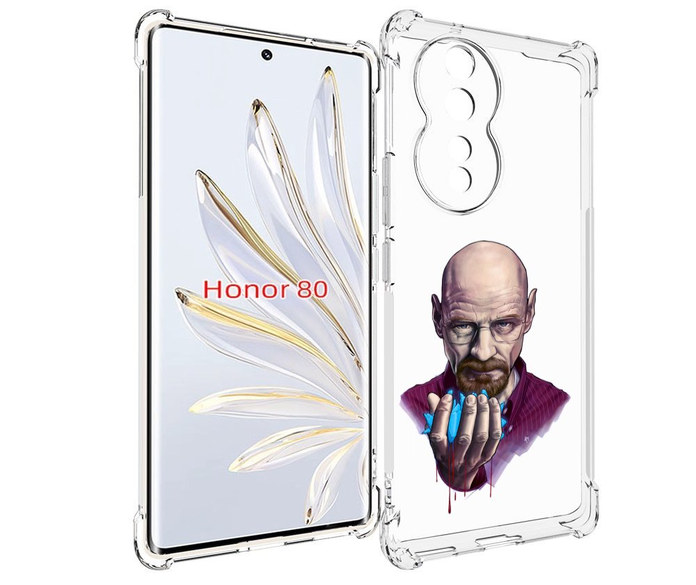 

Чехол MyPads разработчик для Honor 80, Прозрачный, Tocco