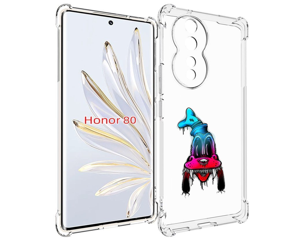 

Чехол MyPads Гуффи для Honor 80, Прозрачный, Tocco