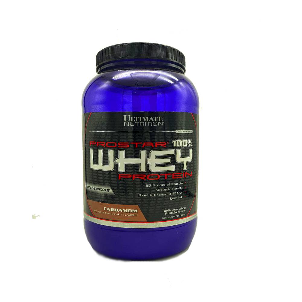 Протеин Ultimate Nutrition, Prostar 100% Whey Protein 2lb 907 г, кардамон