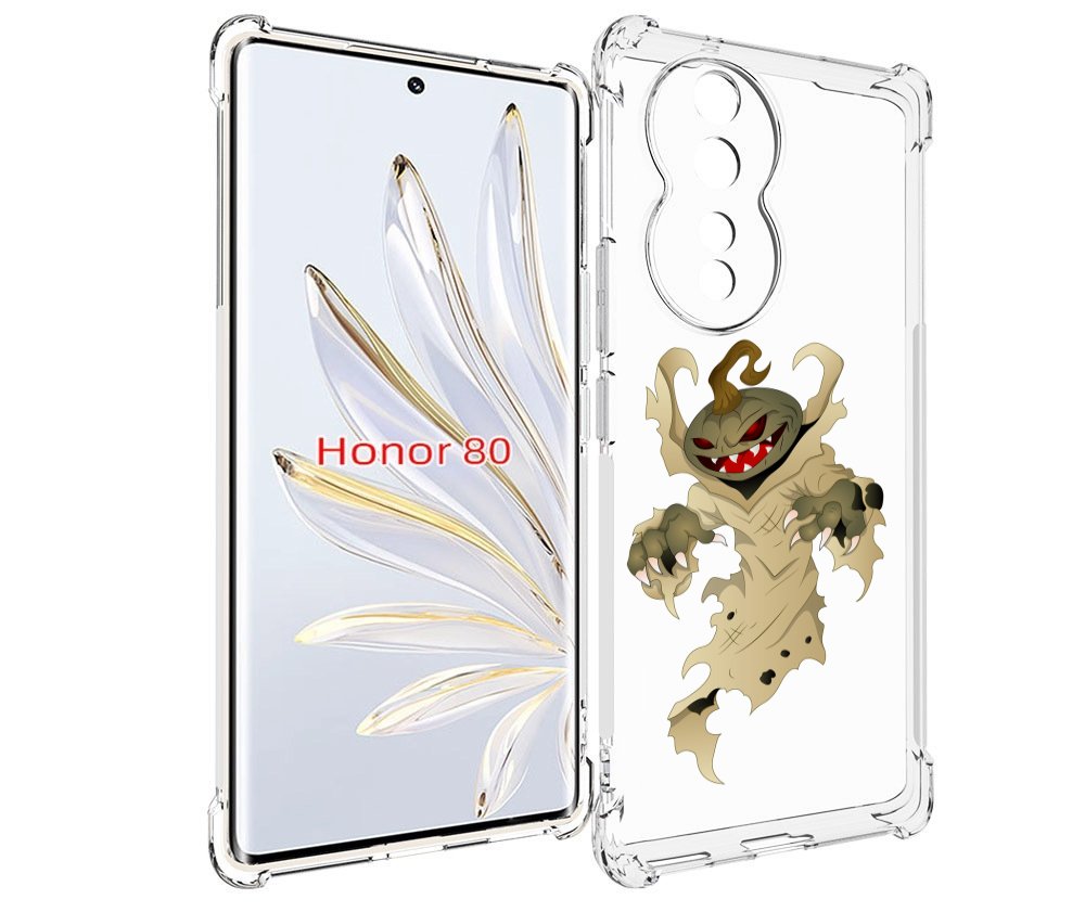 

Чехол MyPads призрак хэллоуина для Honor 80, Прозрачный, Tocco
