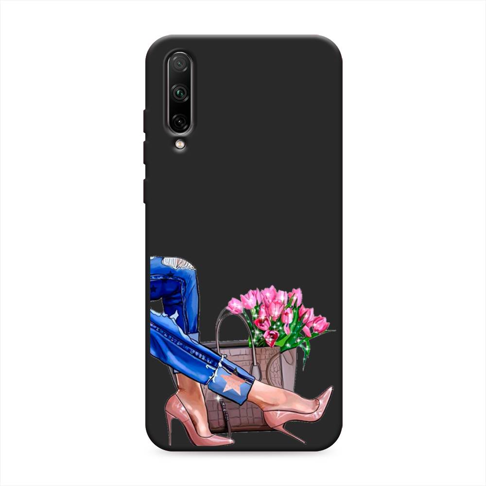 

Чехол Awog на Honor 30i "Каблучки", Черный