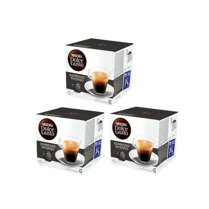 Кофе в капсулах Nescafe Dolce Gusto Espresso Intenso, 3 упаковки по 16 капсул