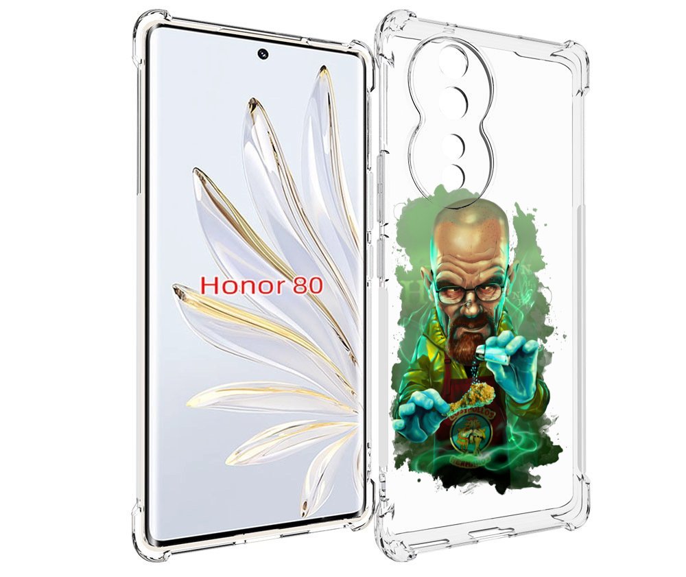 

Чехол MyPads повар для Honor 80, Прозрачный, Tocco