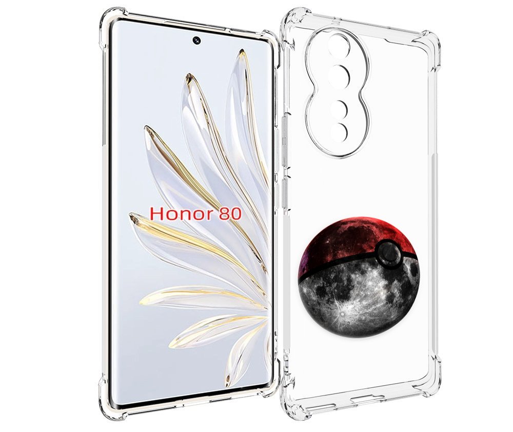 

Чехол MyPads планета покебол для Honor 80, Прозрачный, Tocco