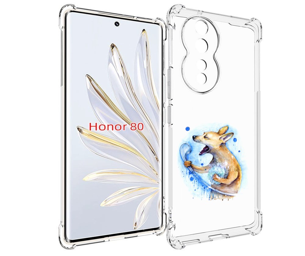 

Чехол MyPads пение в душе для Honor 80, Прозрачный, Tocco