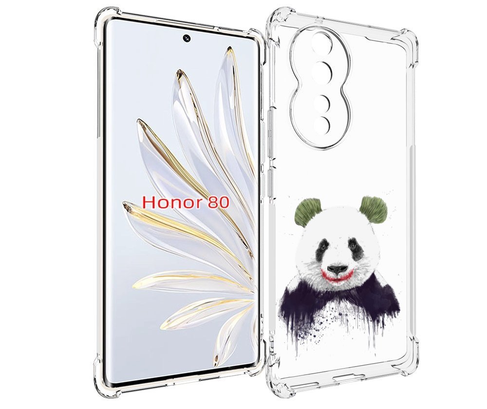 

Чехол MyPads панда джокер для Honor 80, Прозрачный, Tocco