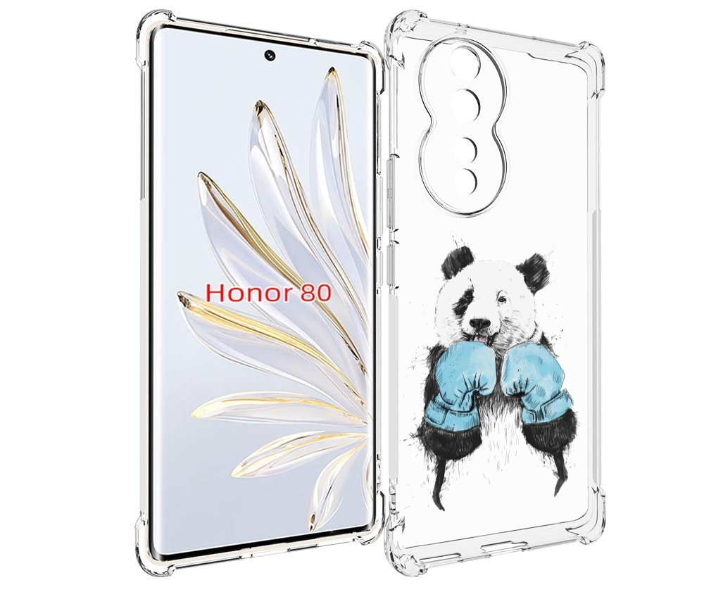 

Чехол MyPads панда боксер для Honor 80, Прозрачный, Tocco