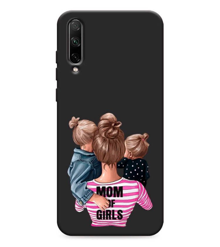 

Чехол Awog на Honor 30i "Mom of Girls", Черный