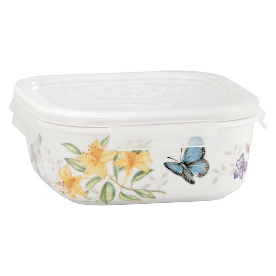 

Контейнер для хранения с крышкой Lenox Бабочки на лугу 14,5 см