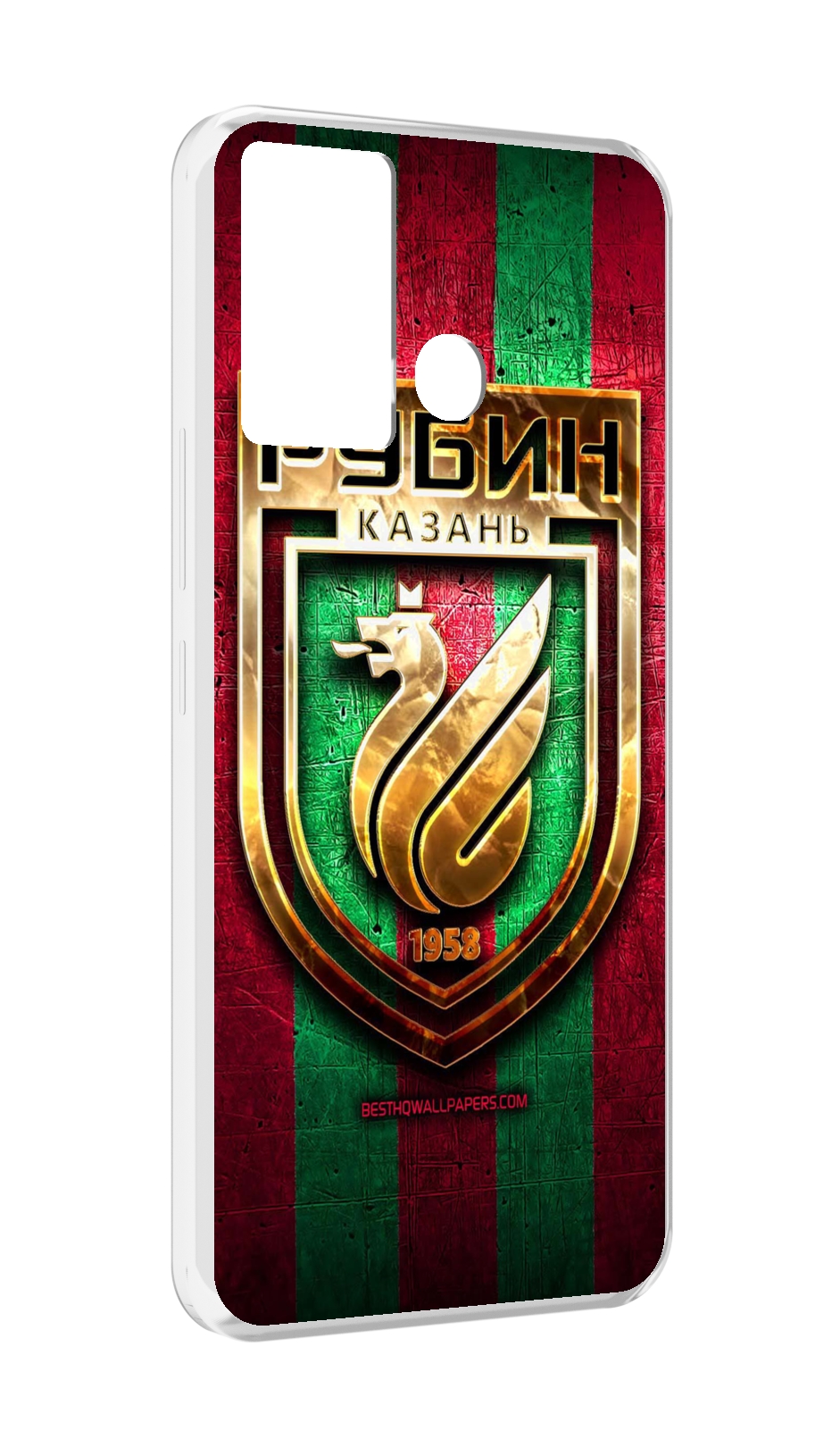 

Чехол MyPads фк рубин казань для Infinix Hot 12 Play, Прозрачный, Tocco