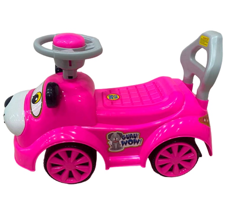 

Каталка-толокар Fannytoys Собачка FTP-808, Розовый