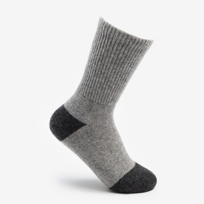 

Носки женские NoBrand 3835523 серые 23, Серый, 3835523