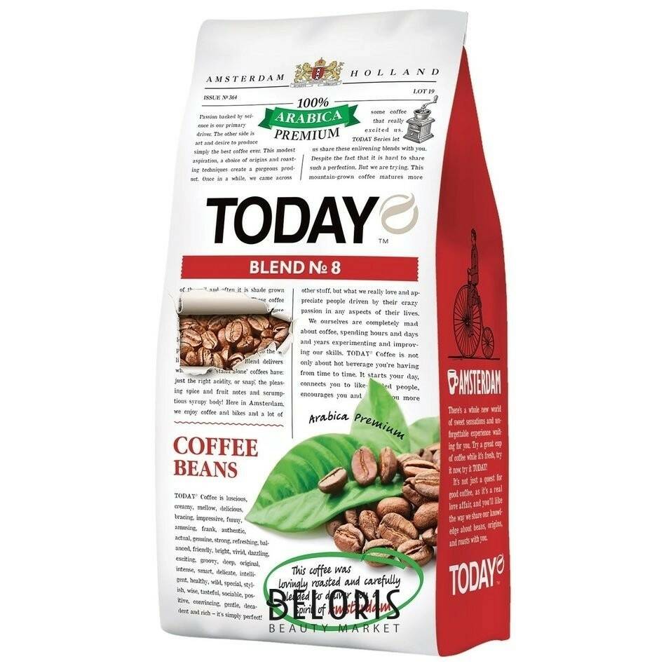 Кофе зерновой Blend Today Blend 8 800 г 1818₽