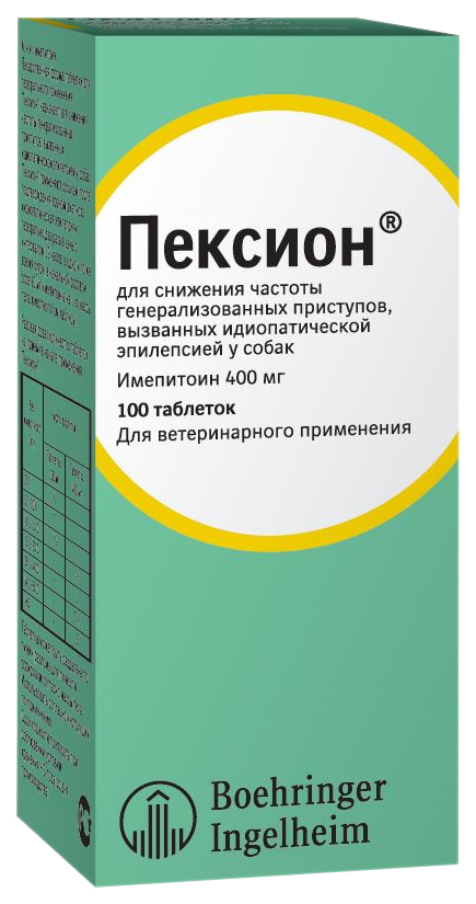 Препарат для животных Пексион таблетки, 400 мг 100 шт