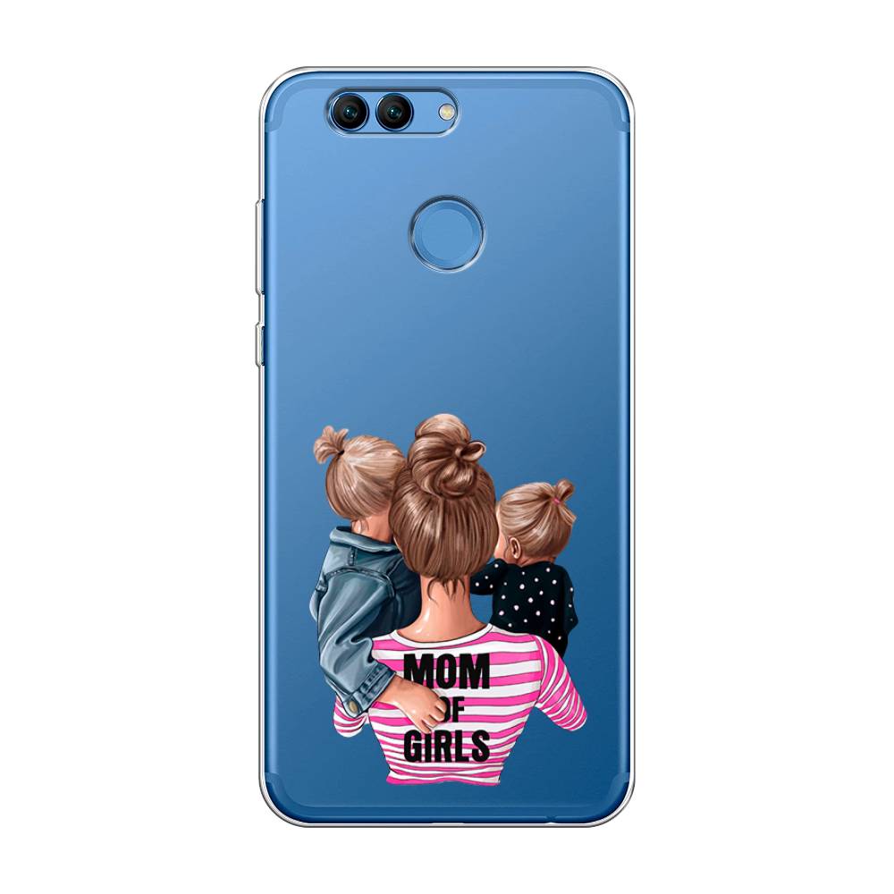 

Чехол Awog на Huawei Nova 2 "Mom of Girls", Разноцветный, 62950-6