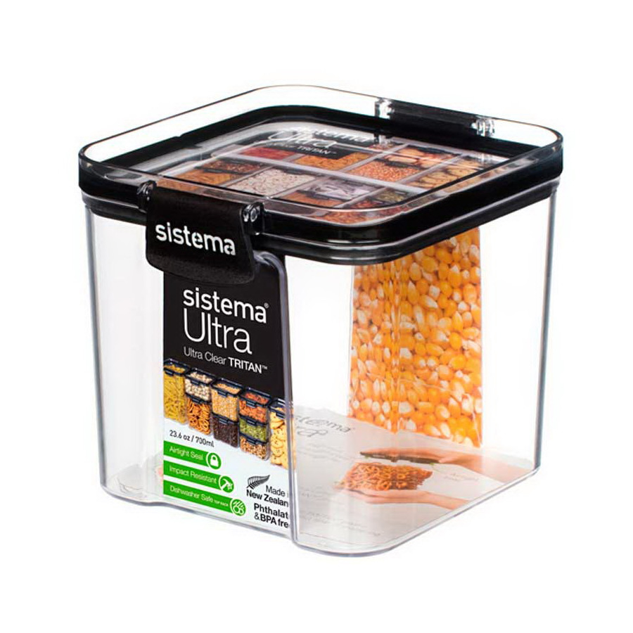 

Контейнер для сыпучих продуктов Sistema "Ultra", 700мл, тритан