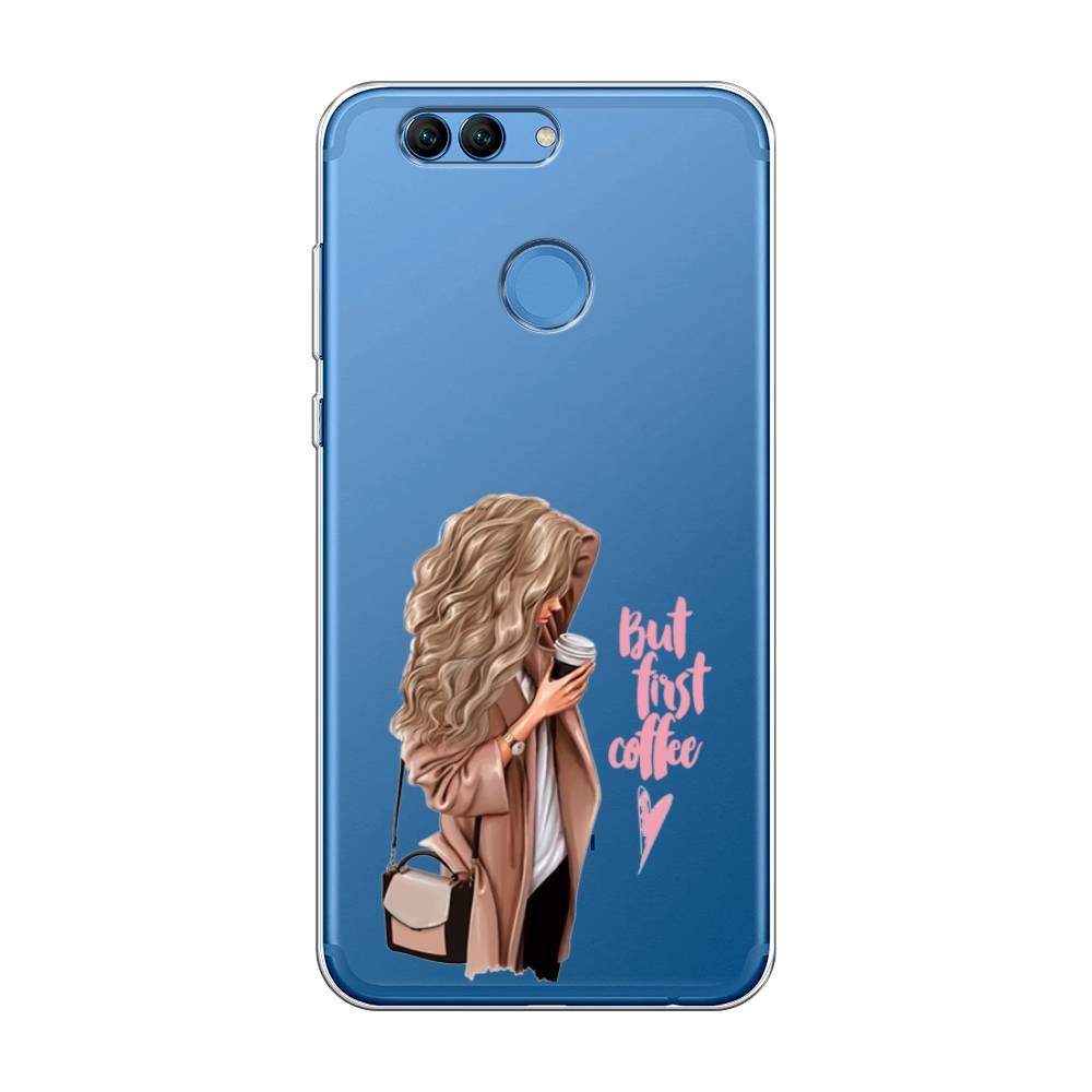 

Чехол Awog "Девушка с кофе" для Huawei Nova 2