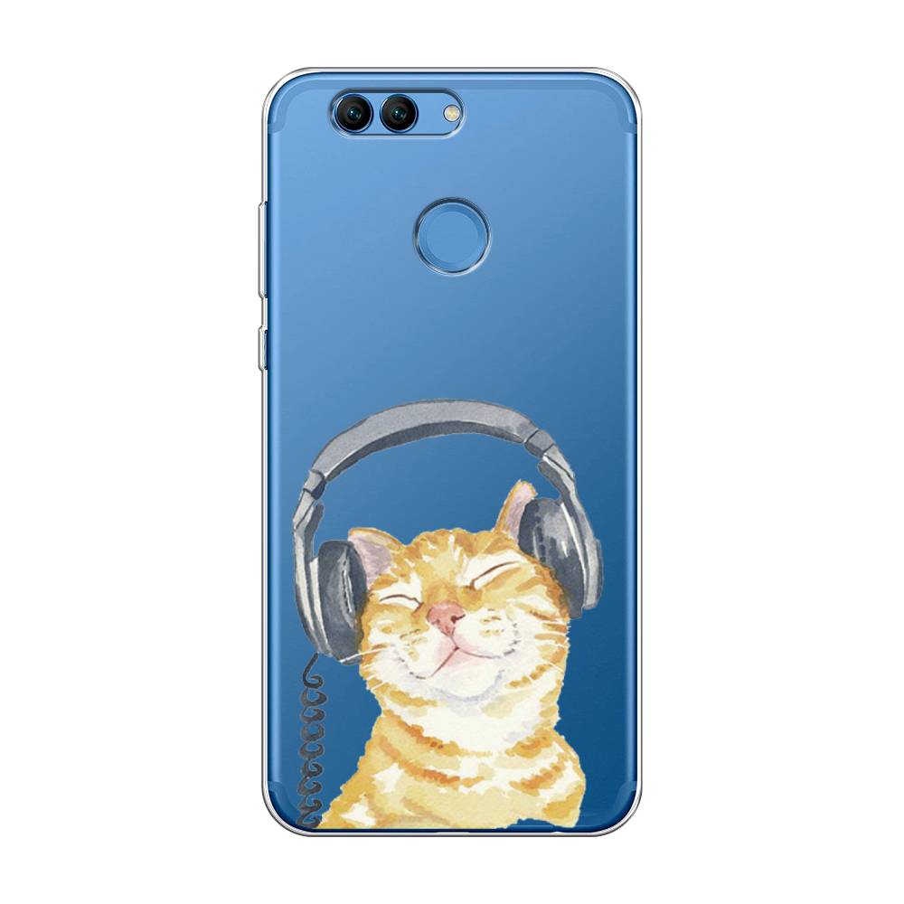 

Чехол Awog "Кот меломан" для Huawei Nova 2