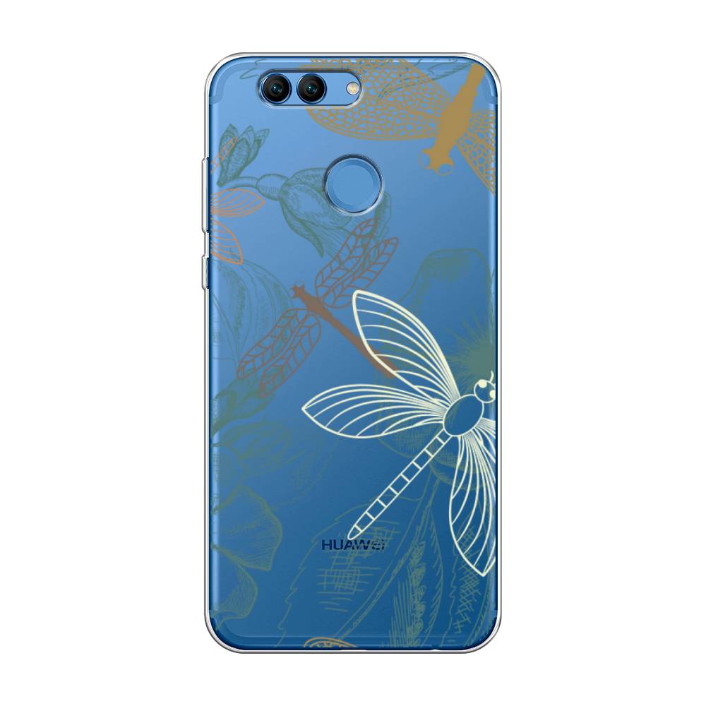 

Чехол Awog на Huawei Nova 2 "Тени стрекоз", Разноцветный, 62950-8