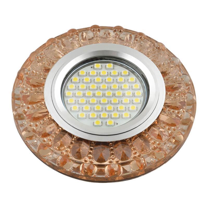 

Встраиваемый светильник Fametto Luciole DLS-L151 Gu5.3 Glassy/Tea, Luciole 151