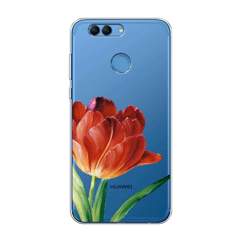 

Чехол Awog на Huawei Nova 2 "Красный тюльпан", Разноцветный, 62950-8