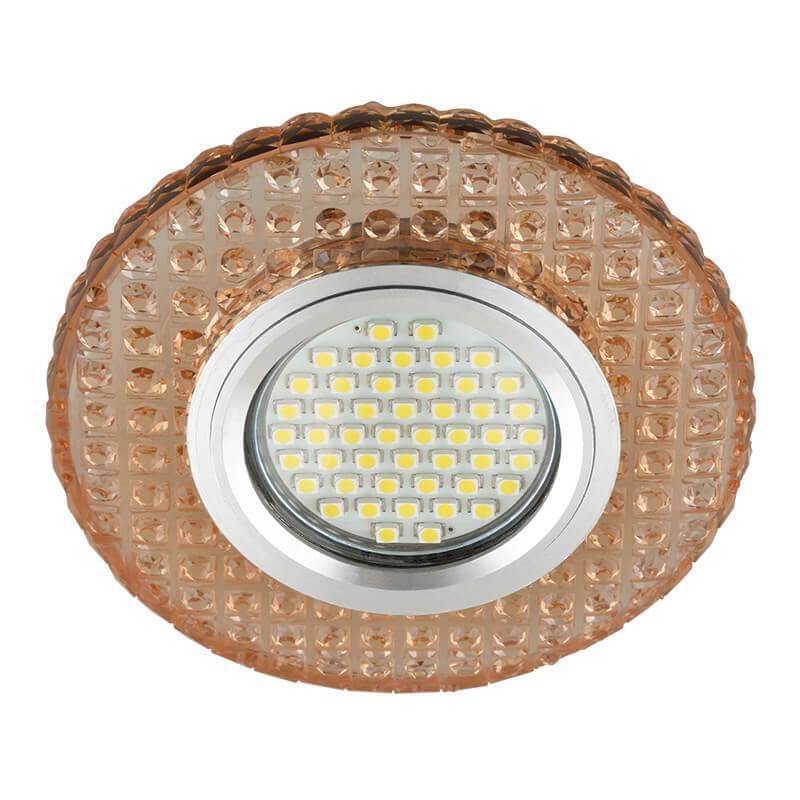 

Встраиваемый светильник Fametto Luciole DLS-L143 Gu5.3 Glassy/Light Tea, Luciole 143