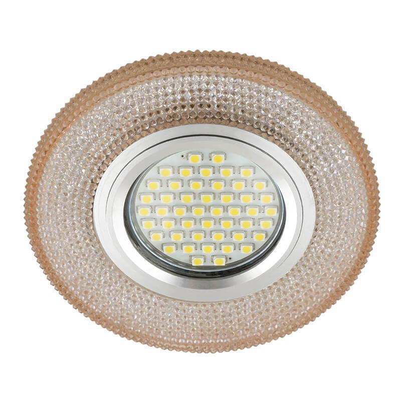 

Встраиваемый светильник Fametto Luciole DLS-L142 Gu5.3 Glassy/Light Tea, Luciole 142