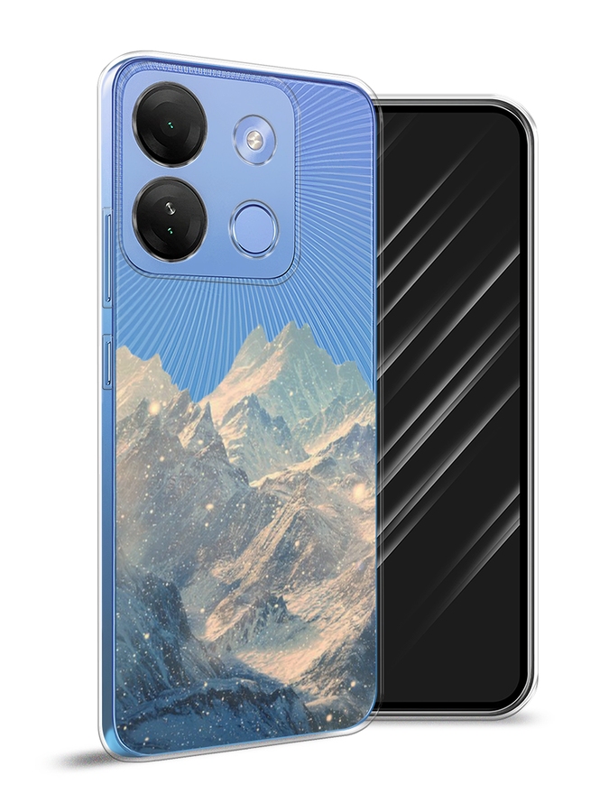 

Чехол Awog на Infinix Smart 7 HD "Горы арт 2", Серый, 3103850-10