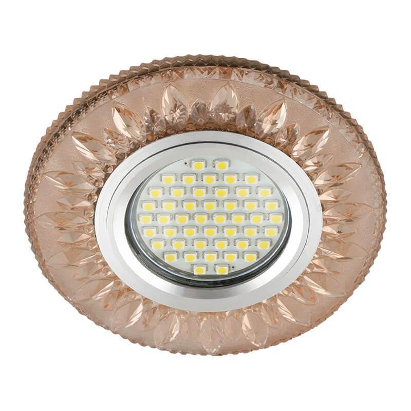 

Встраиваемый светильник Fametto Luciole DLS-L141 Gu5.3 Glassy/Light Tea, Luciole 141