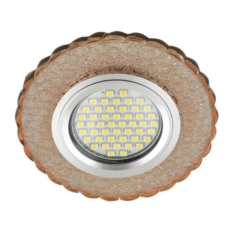 

Встраиваемый светильник Fametto Luciole DLS-L140 Gu5.3 Glassy/Tea, Luciole 140