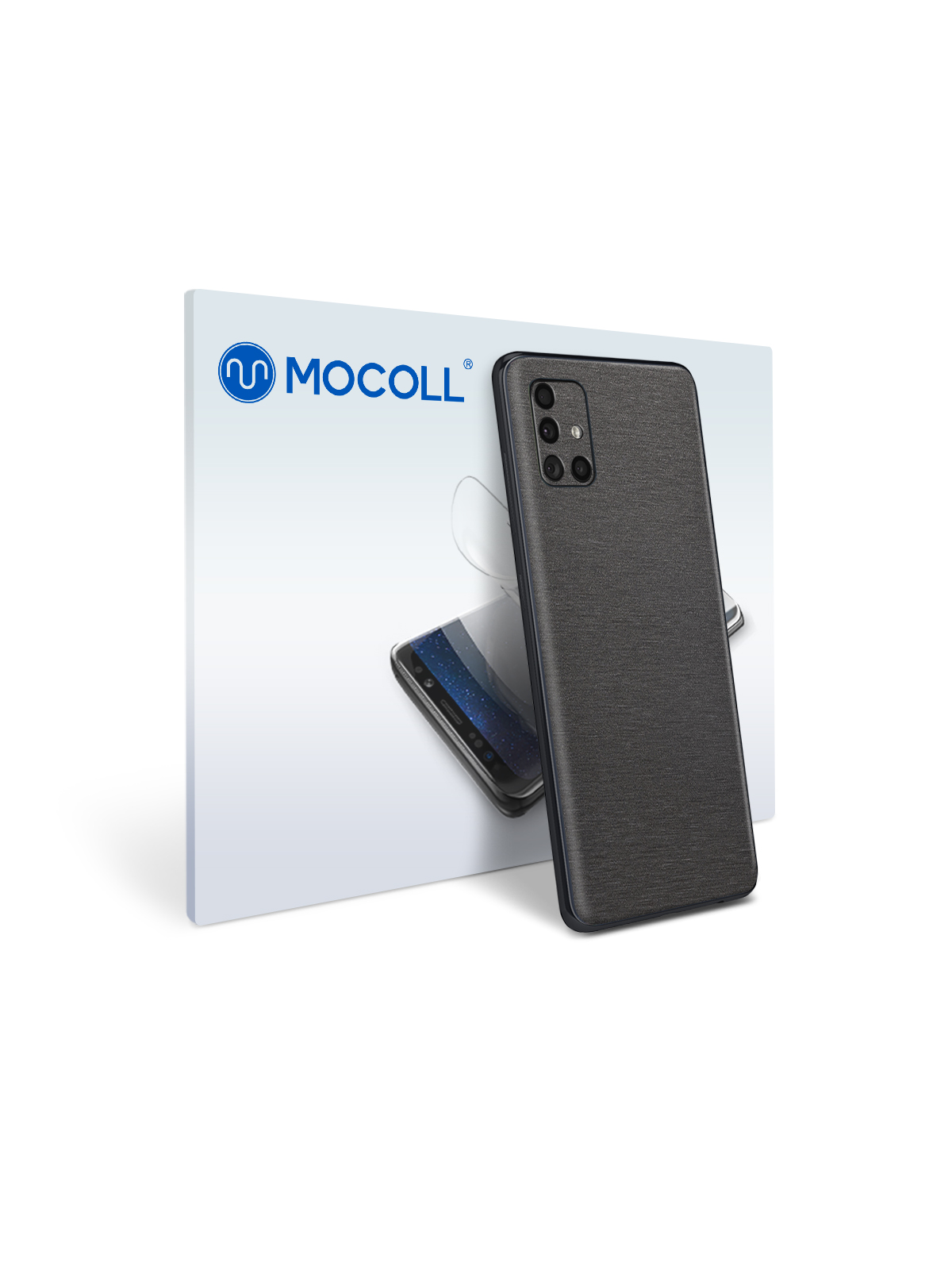 

Пленка защитная MOCOLL для задней панели Samsung Galaxy M11 Кожа Белая