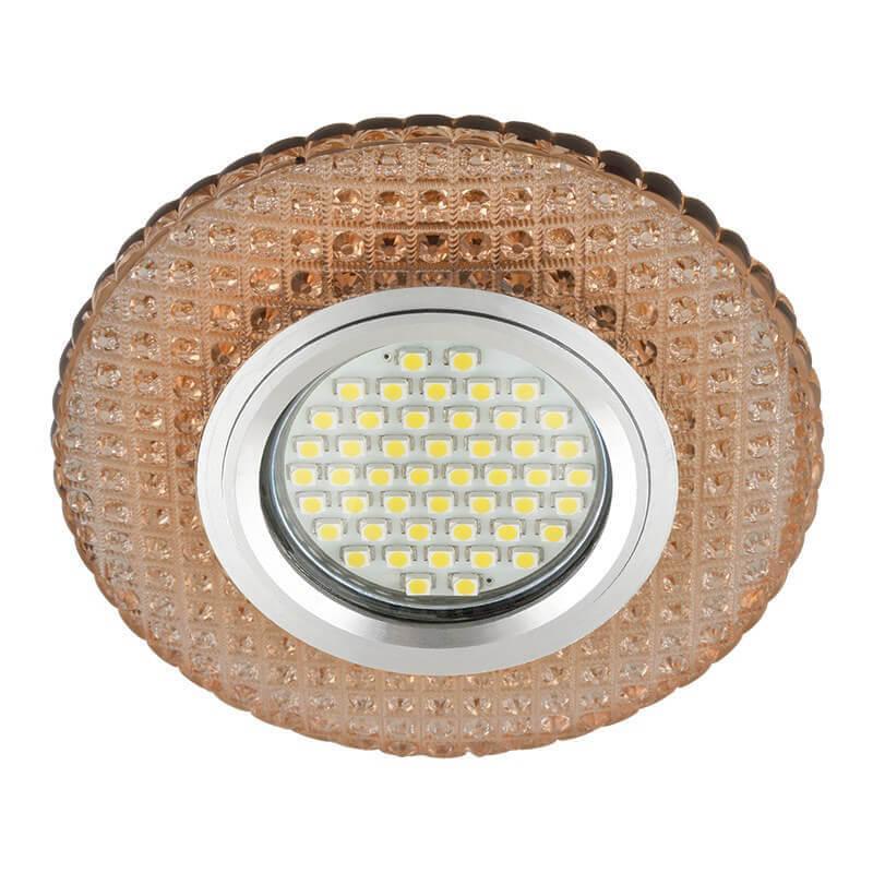 

Встраиваемый светильник Fametto Luciole DLS-L135 Gu5.3 Glassy/Light Tea, Luciole 135