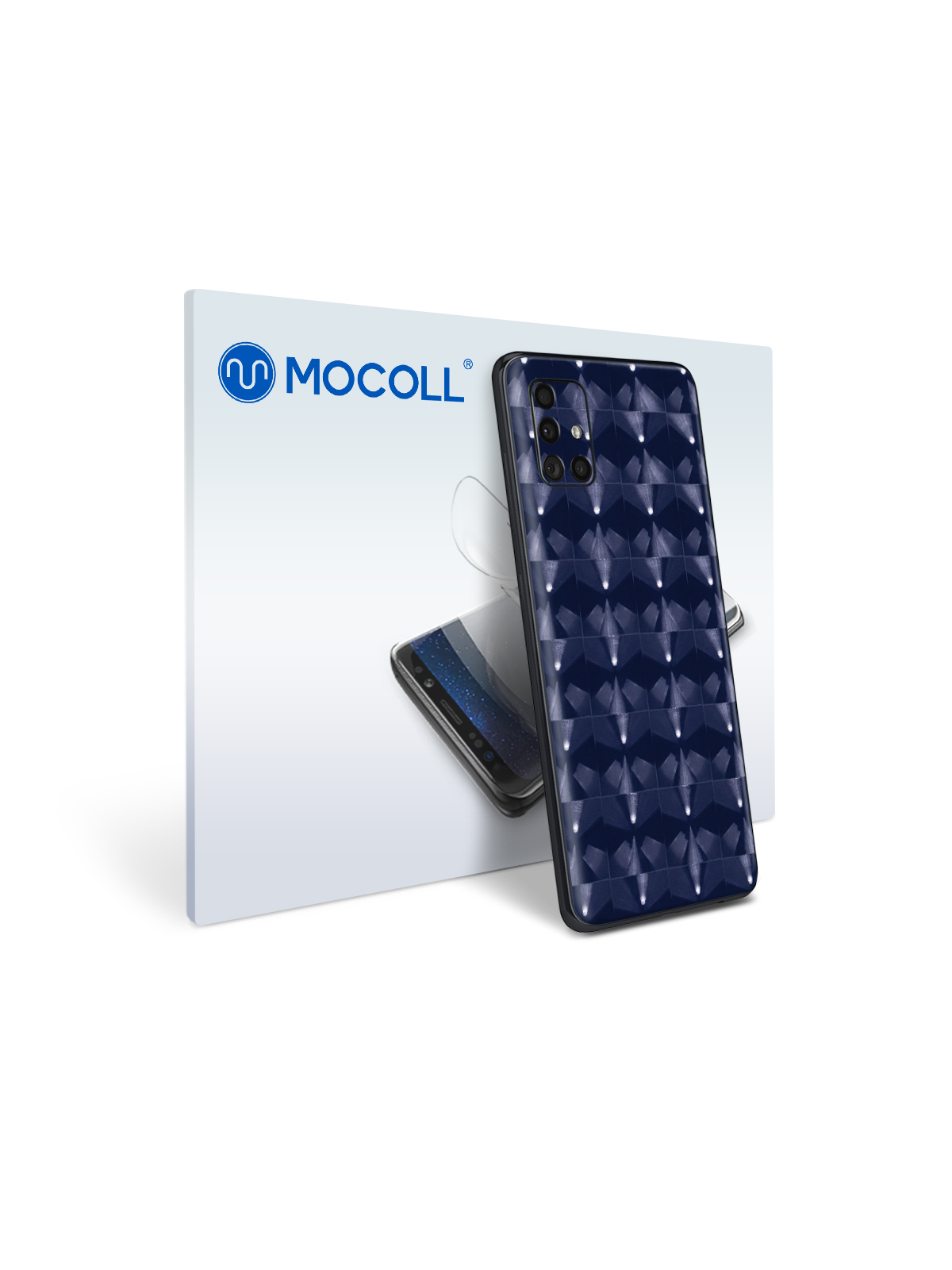 

Пленка защитная MOCOLL для задней панели Samsung Galaxy M11 Кожа Красная
