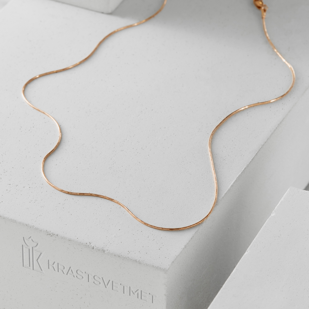 

Цепочка из золота 55 см Красцветмет НЦ 12-078 d-0,2, НЦ 12-078 d-0,2